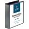 Business Source 39% Recycled D-Ring Binder, 2" Capacity, Black